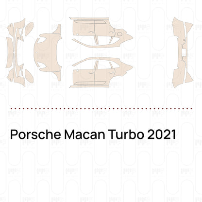 Pre-Cut PPF Porsche Macan Turbo 2021