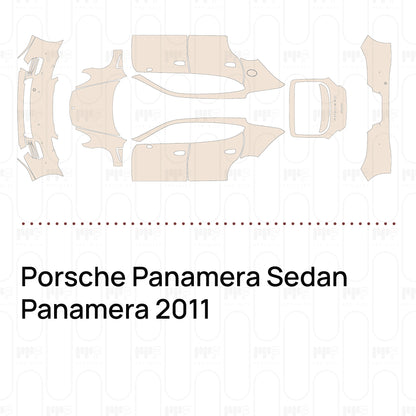 Pre-Cut PPF Porsche Panamera Sedan Panamera 2011