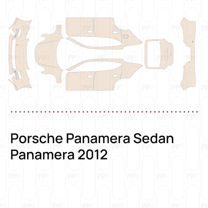 Pre-Cut PPF Porsche Panamera Sedan Panamera 2012