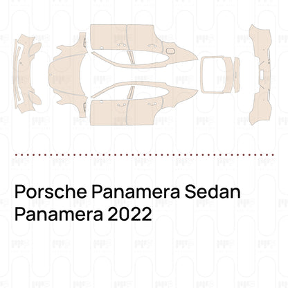Pre-Cut PPF Porsche Panamera Sedan Panamera 2022