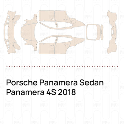 Pre-Cut PPF Porsche Panamera Sedan Panamera 4S 2018