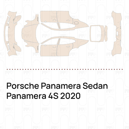 Pre-Cut PPF Porsche Panamera Sedan Panamera 4S 2020