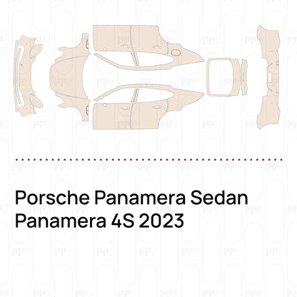 Pre-Cut PPF Porsche Panamera Sedan Panamera 4S 2023