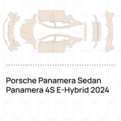 Pre-Cut PPF Porsche Panamera Sedan Panamera 4S E-Hybrid 2024