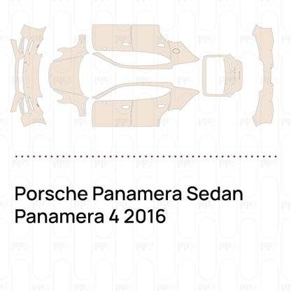 Pre-Cut PPF Porsche Panamera Sedan Panamera 4 2016