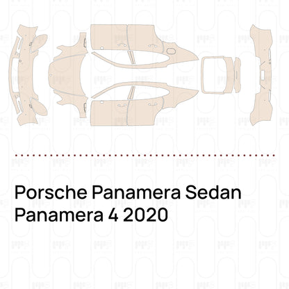 Pre-Cut PPF Porsche Panamera Sedan Panamera 4 2020