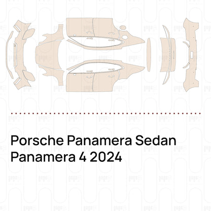 Pre-Cut PPF Porsche Panamera Sedan Panamera 4 2024