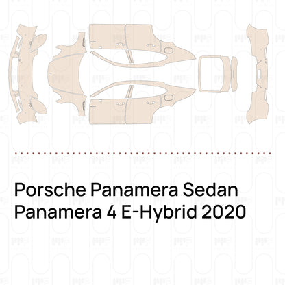 Pre-Cut PPF Porsche Panamera Sedan Panamera 4 E-Hybrid 2020