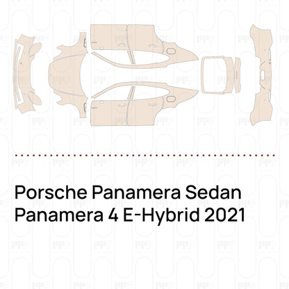 Pre-Cut PPF Porsche Panamera Sedan Panamera 4 E-Hybrid 2021