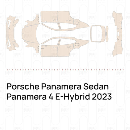 Pre-Cut PPF Porsche Panamera Sedan Panamera 4 E-Hybrid 2023