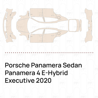 Pre-Cut PPF Porsche Panamera Sedan Panamera 4 E-Hybrid Executive 2020