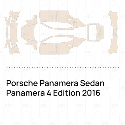 Pre-Cut PPF Porsche Panamera Sedan Panamera 4 Edition 2016