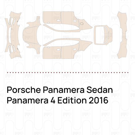 Pre-Cut PPF Porsche Panamera Sedan Panamera 4 Edition 2016