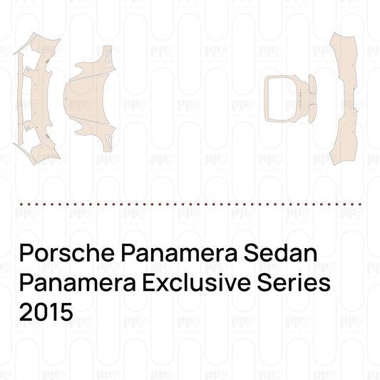 Pre-Cut PPF Porsche Panamera Sedan Panamera Exclusive Series 2015