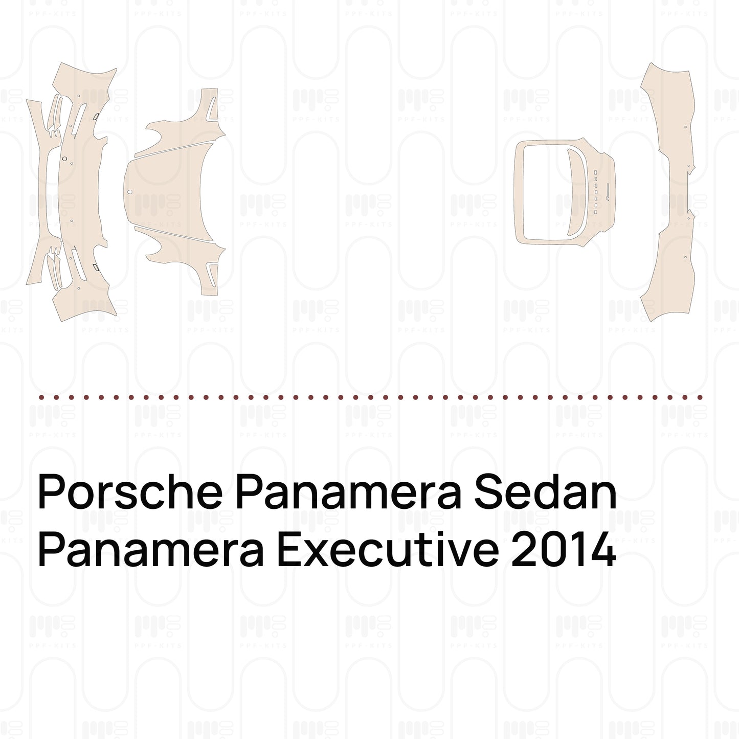 Pre-Cut PPF Porsche Panamera Sedan Panamera Executive 2014