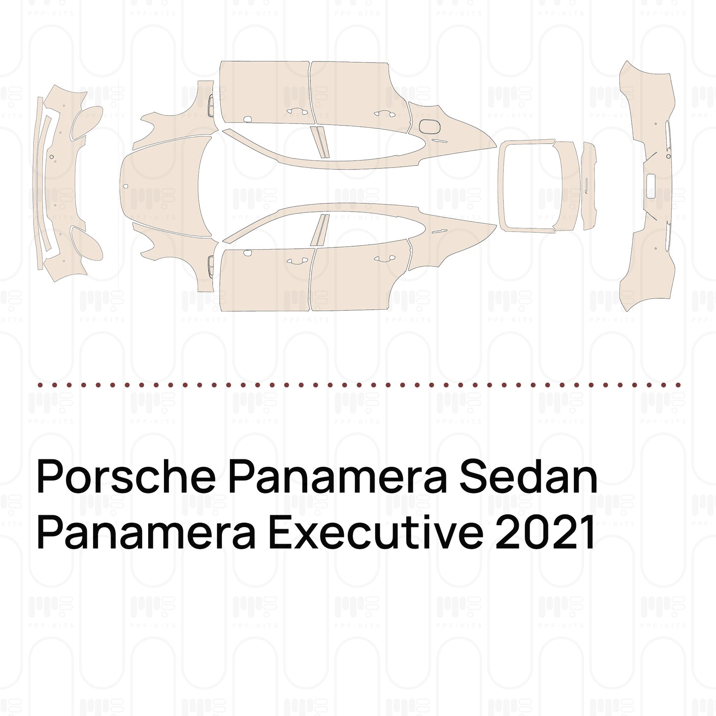 Pre-Cut PPF Porsche Panamera Sedan Panamera Executive 2021