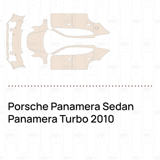 Pre-Cut PPF Porsche Panamera Sedan Panamera Turbo 2010