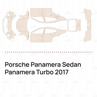 Pre-Cut PPF Porsche Panamera Sedan Panamera Turbo 2017