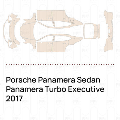 Pre-Cut PPF Porsche Panamera Sedan Panamera Turbo Executive 2017