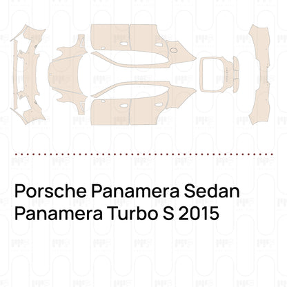 Pre-Cut PPF Porsche Panamera Sedan Panamera Turbo S 2015