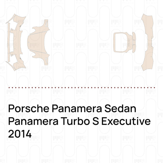 Pre-Cut PPF Porsche Panamera Sedan Panamera Turbo S Executive 2014