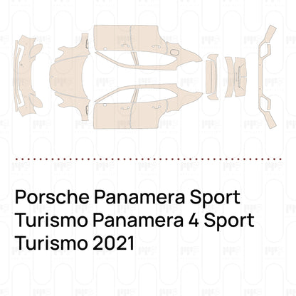 Pre-Cut PPF Porsche Panamera Sport Turismo Panamera 4 Sport Turismo 2021