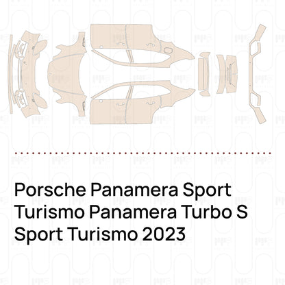 Pre-Cut PPF Porsche Panamera Sport Turismo Panamera Turbo S Sport Turismo 2023