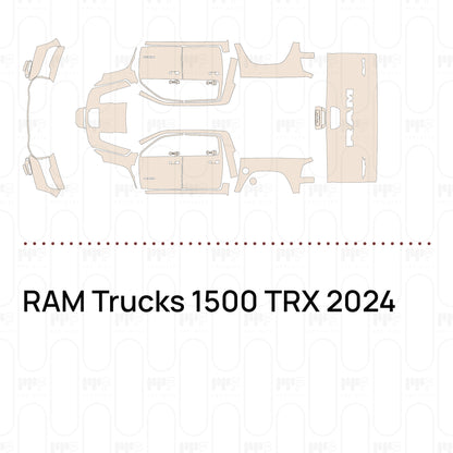 Pre-Cut PPF RAM Trucks 1500 TRX 2024