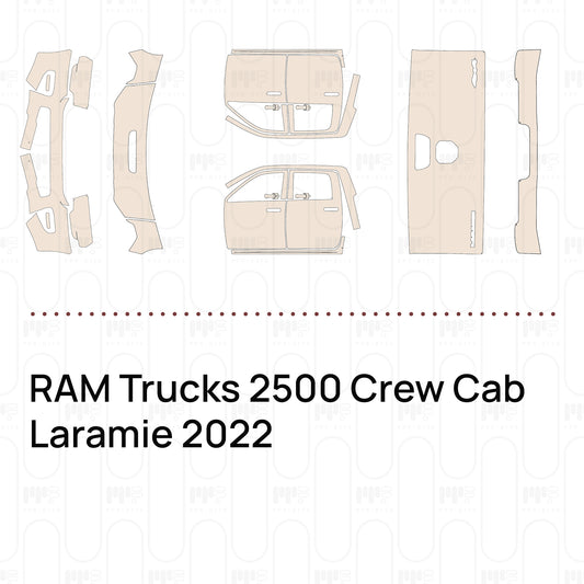 RAM Trucks 2500 Crew Cab Laramie 2022 – Pellicola protettiva PPF pretagliata