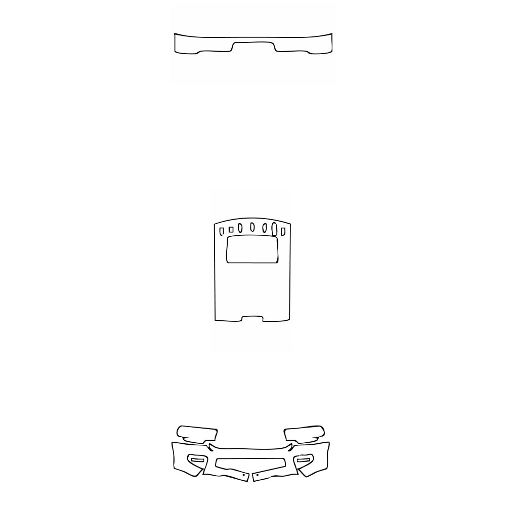 Pre-Cut PPF RAM Trucks 2500 Crew Cab Limited 2021 - PPF-Kits