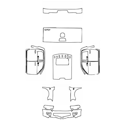 Pre-Cut PPF RAM Trucks 3500 Big Horn 2021 - PPF-Kits