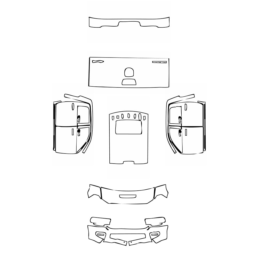 Pre-Cut PPF RAM Trucks 3500 Laramie 2020 - PPF-Kits
