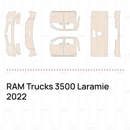 Pre-Cut PPF RAM Trucks 3500 Laramie 2022