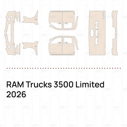Pre-Cut PPF RAM Trucks 3500 Limited 2026