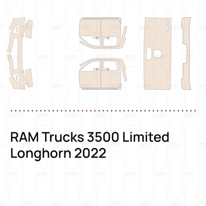 Pre-Cut PPF RAM Trucks 3500 Limited Longhorn 2022