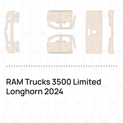Pre-Cut PPF RAM Trucks 3500 Limited Longhorn 2024