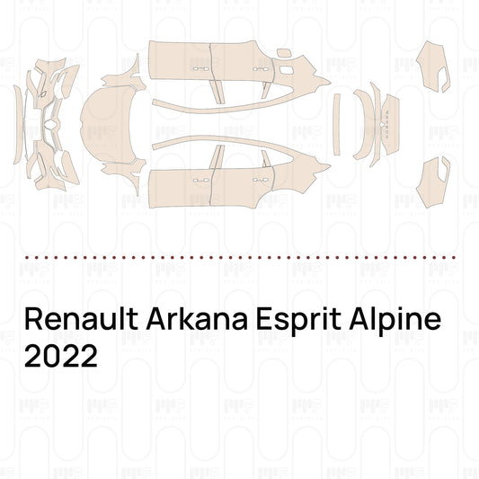Pre-Cut PPF Renault Arkana Esprit Alpine 2022