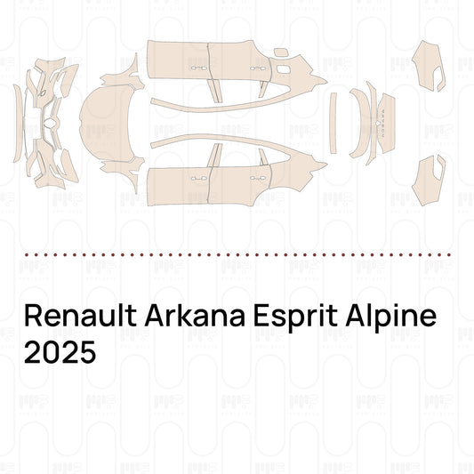 Pre-Cut PPF Renault Arkana Esprit Alpine 2025