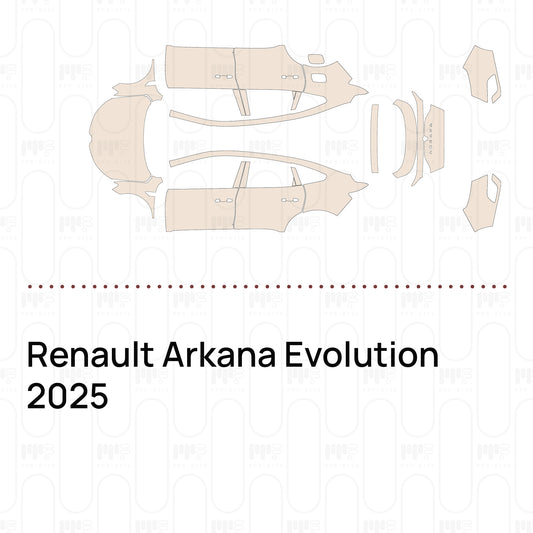 Pre-Cut PPF Renault Arkana Evolution 2025