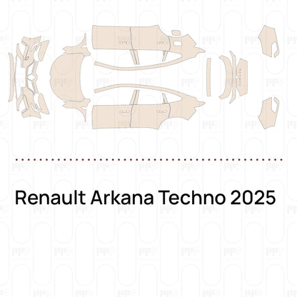 Pre-Cut PPF Renault Arkana Techno 2025
