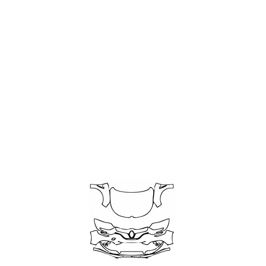 Pre-Cut PPF Renault Megane R.S. 2018 - PPF-Kits