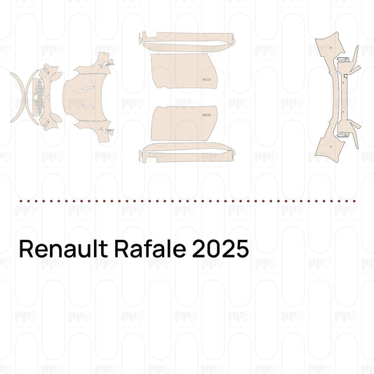 Pre-Cut PPF Renault Rafale 2025