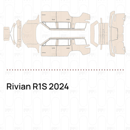 Pre-Cut PPF Rivian R1S 2024