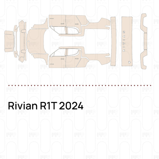 Pre-Cut PPF Rivian R1T 2024