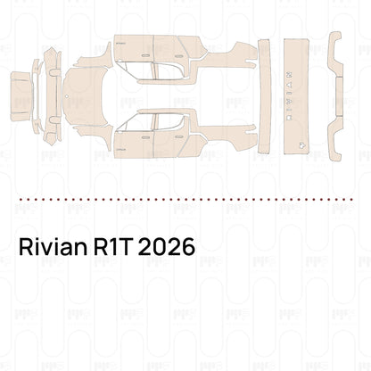 Pre-Cut PPF Rivian R1T 2026