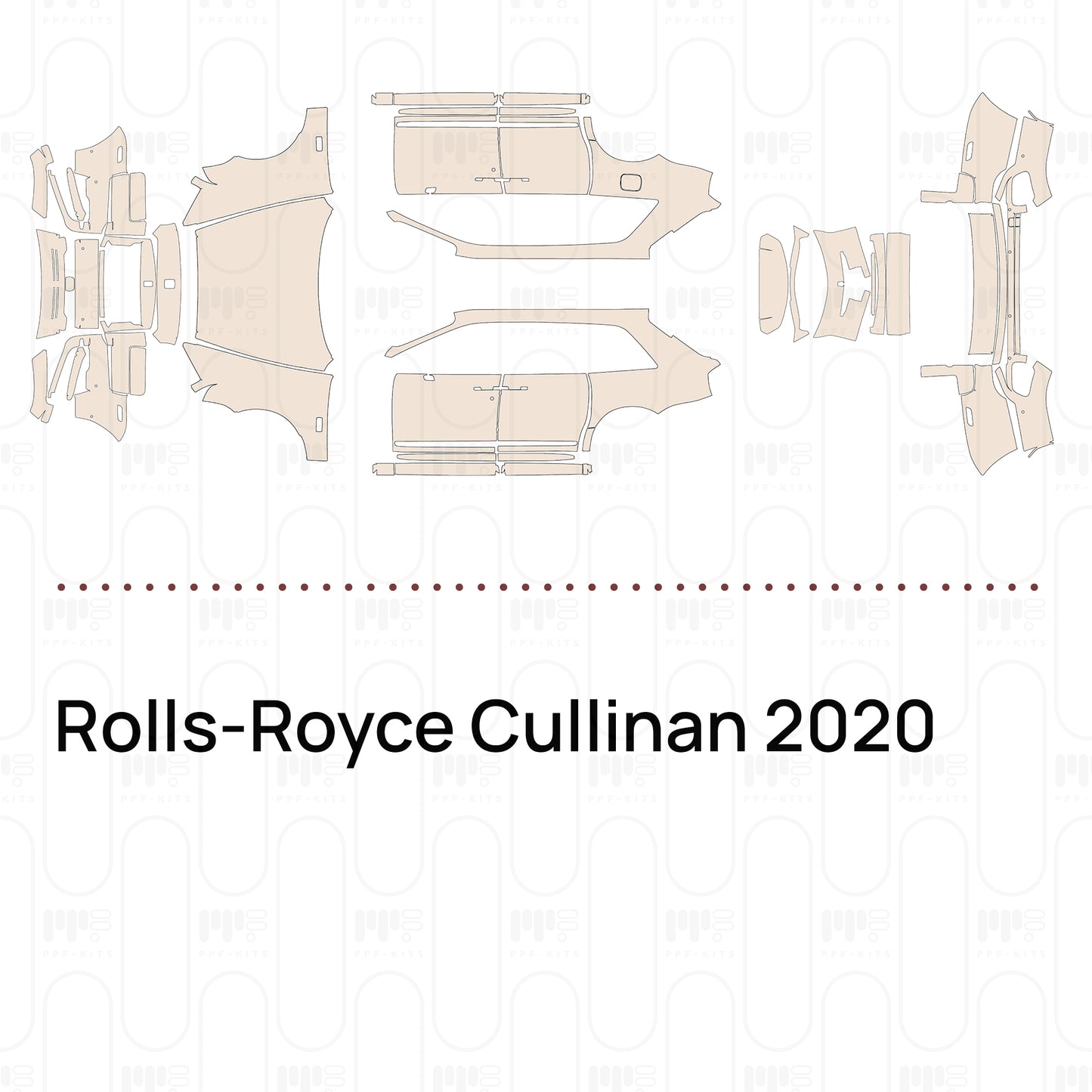 Pre-Cut PPF Rolls-Royce Cullinan 2020