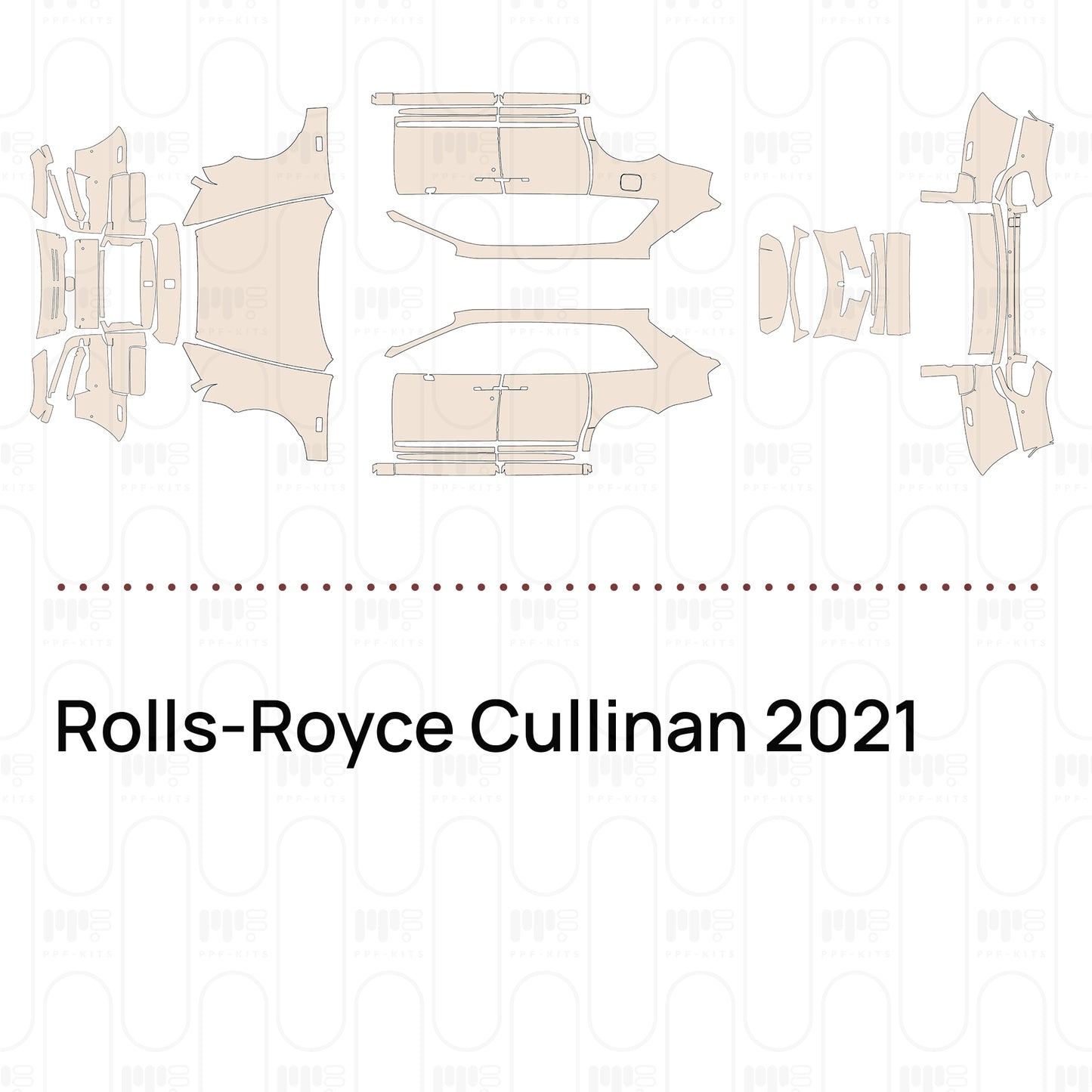Pre-Cut PPF Rolls-Royce Cullinan 2021