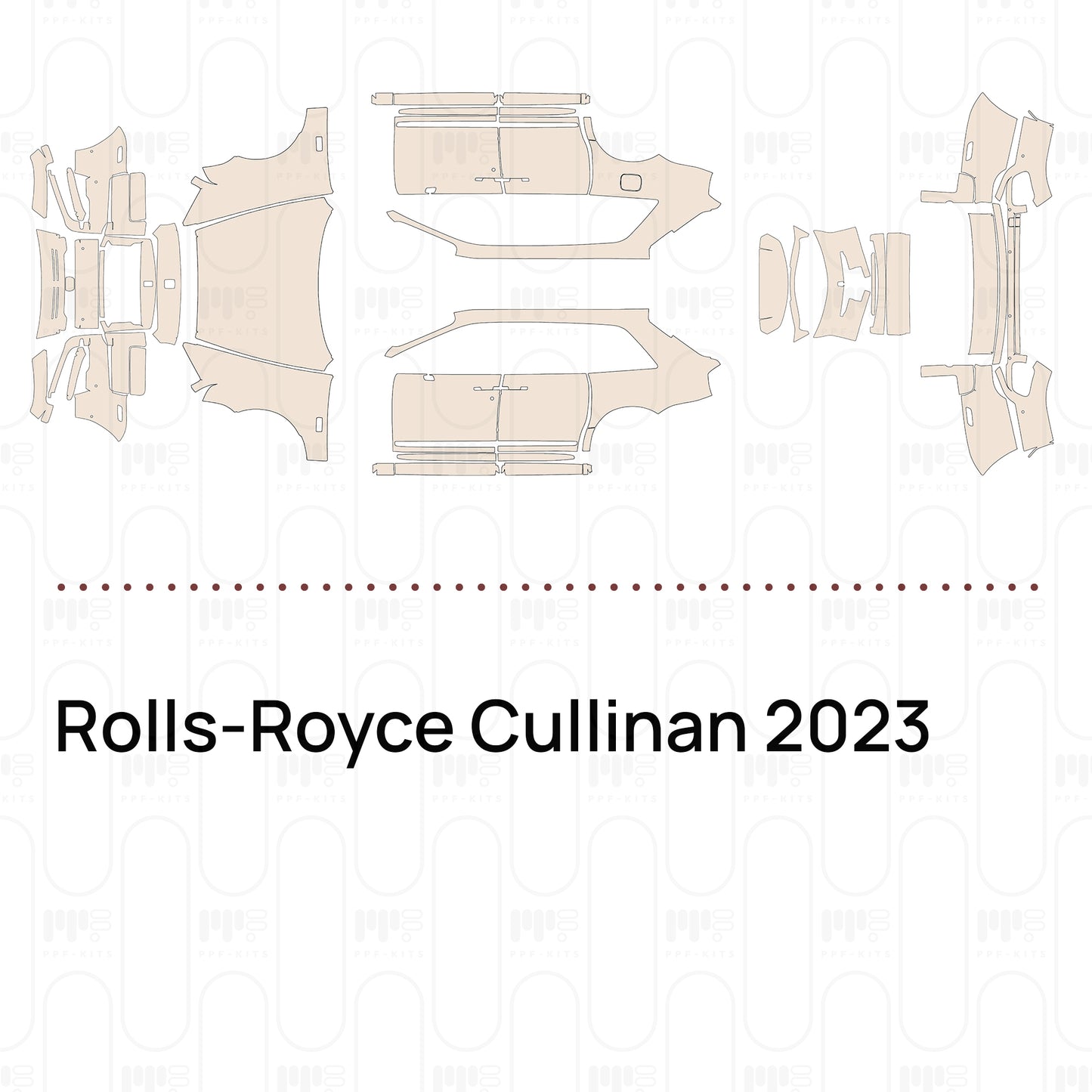 Pre-Cut PPF Rolls-Royce Cullinan 2023