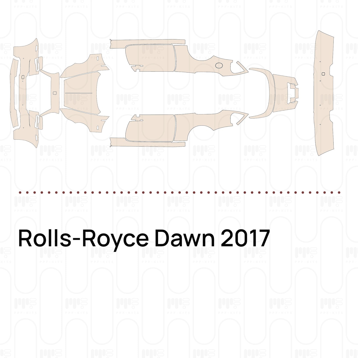 Pre-Cut PPF Rolls-Royce Dawn 2017