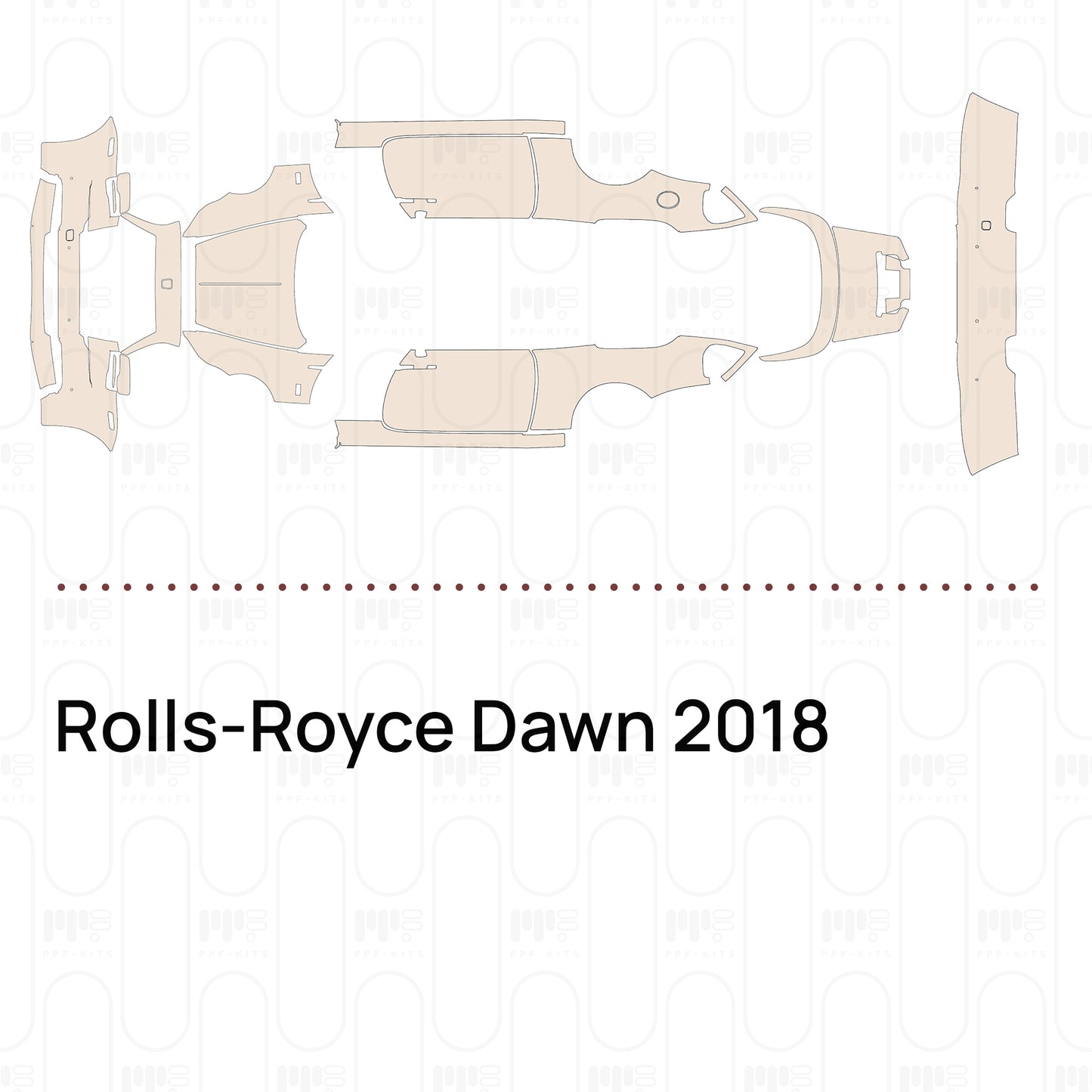 Pre-Cut PPF Rolls-Royce Dawn 2018